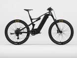 Bicicleta de montaña eléctrica de carbono con suspensión total Dengfu E55 Bafang 52 V 1000 - foto 2