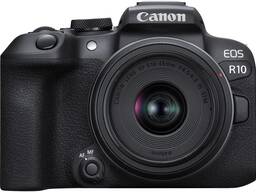 Cámara digital Canon EOS R10 sin espejo, objetivo RF-S 18-45 mm f/4.5-6.3 IS STM