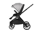 Carrito de bebé 2en1 con capazo Tiffany Gris Claro Kikaboo - foto 7