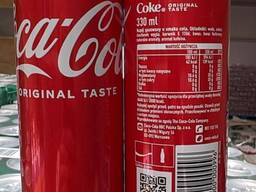 Lata de Coca-Cola de diseño elegante, 330 ml - En stock