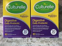Culturelle Probiótico Salud Digestiva, 80 Cápsulas Vegetarianas 2x cajas