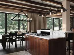 Design of apartments, houses, cottages and townhouses