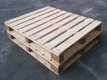 Standard Euro Pallet Warehouse Heavy Duty wood Pallet for wholesale price - фото 1
