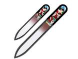 Fulgent World Glass Nail Files 3D Series – Set of 2 (Alphonse Mucha #7) - фото 1