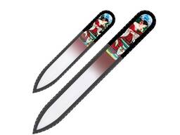 Fulgent World Glass Nail Files 3D Series – Set of 2 (Alphonse Mucha #8)