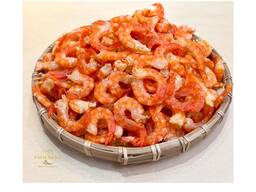 Gambas congeladas con aceite de girasol