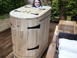 Міні сауна, фіто бочка з Липи, міні парная на 1 персону, сауна дома, фіто сауна