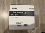 Objetivo artístico Sigma 28-45 mm f/1.8 DG DN para montura L - photo 1