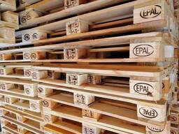 Proveedores Mejor calidad Nueva entrada de 4 vías de paletas de madera Epal Eur
