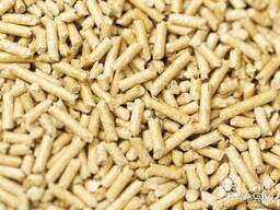 Pellets de madera A1 y A2, 6-8 mm en Europa, certificado KZR
