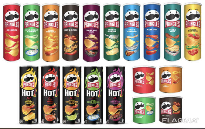 Pringles 40g and 165g - Stock available