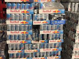 Red Bull Energy Drink - 24-pack of canned drinks, DISPOSABLE (24 x 250 ml)