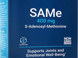 SAMe, 400 mg, 60 comprimidos vegetales con cubierta entérica