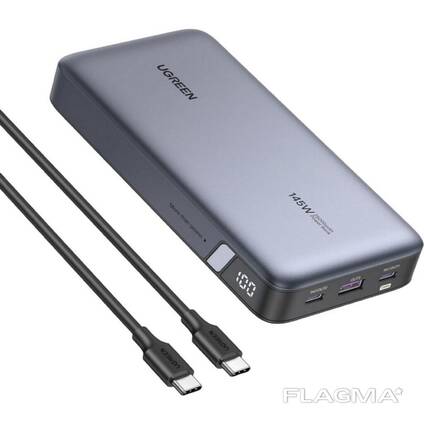 Ugreen Powerbank 25,000 mAh – Carga rápida 145W