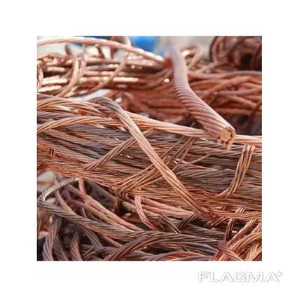 Venta de chatarra de cable de cobre rojo al 99,99 %