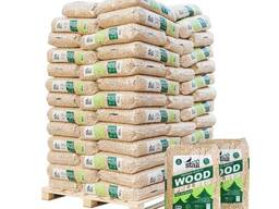 Biomass wood pellets